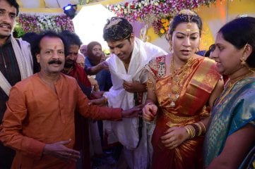 Geetha Madhuri Nandu Wedding